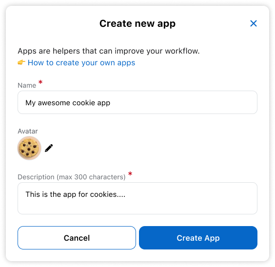 Create App Details